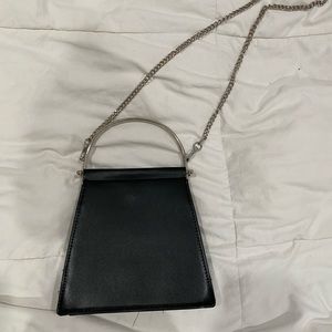 Black Square Chain Shoulder Bag